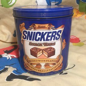 Snickers Round Tin